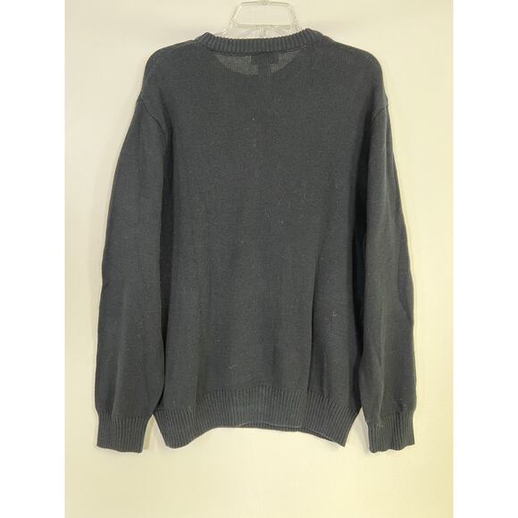 Men’s Fair Isle Nordic Cotton Pullover Sweater Holiday Bears Docker’s Sz XL - Picture 2 of 12